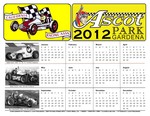 2012 Ascot Park Gardena nostalgia Calendar